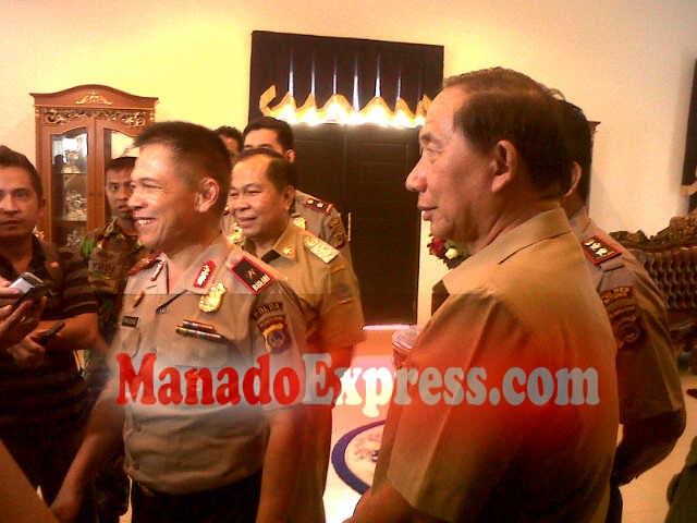 Kapolda Sulut Sambangi Rudis Walikota Bitung